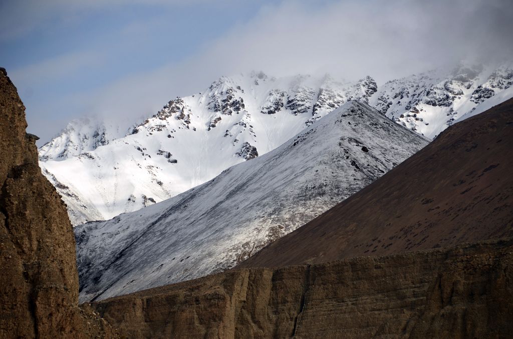 16 Mountain Ahead From Just After Leaving Sarak For Kotaz On Trek To K2 North Face In China